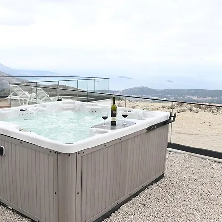 公寓 Dubrovnik Heights - Private Pool And Jacuzzi With Panorama View Ivanica