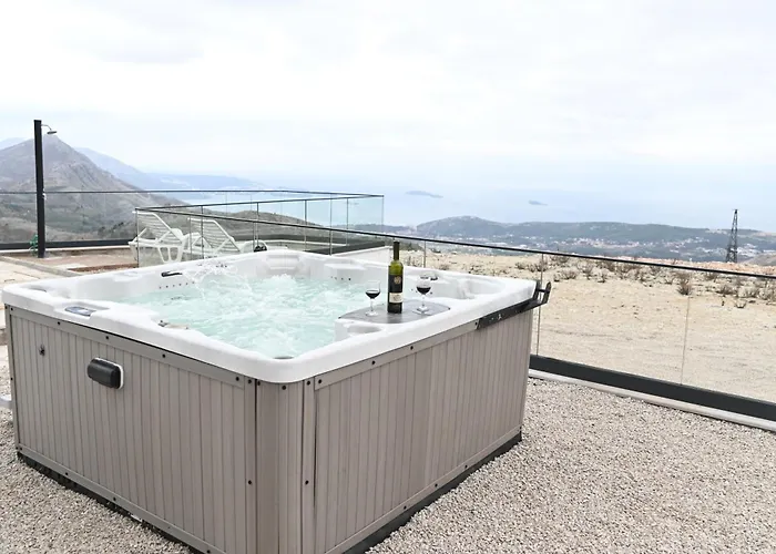 Apartamento Dubrovnik Heights - Private Pool And Jacuzzi With Panorama View Ivanica